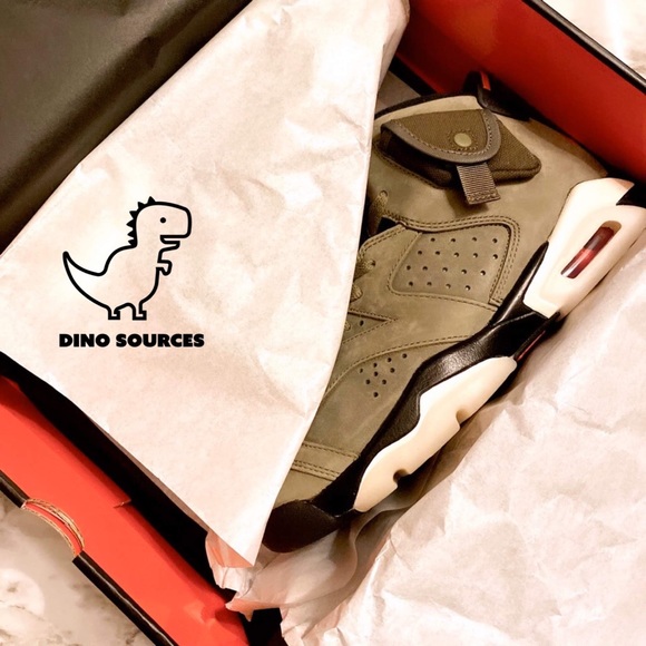 Travis  Scott Jordan 6 size 6Y - Picture 4 of 4